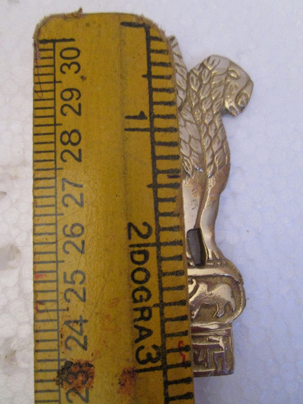 SATYAMEV JAYETE Indian Police Military Navy Air Force CAST Safe Plaque Plate Crests Badge (693)