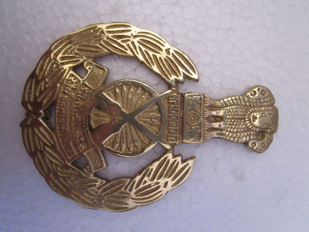 Indian Police Military Navy Air Force CAST Safe Plaque Plate Crests Badge (694)