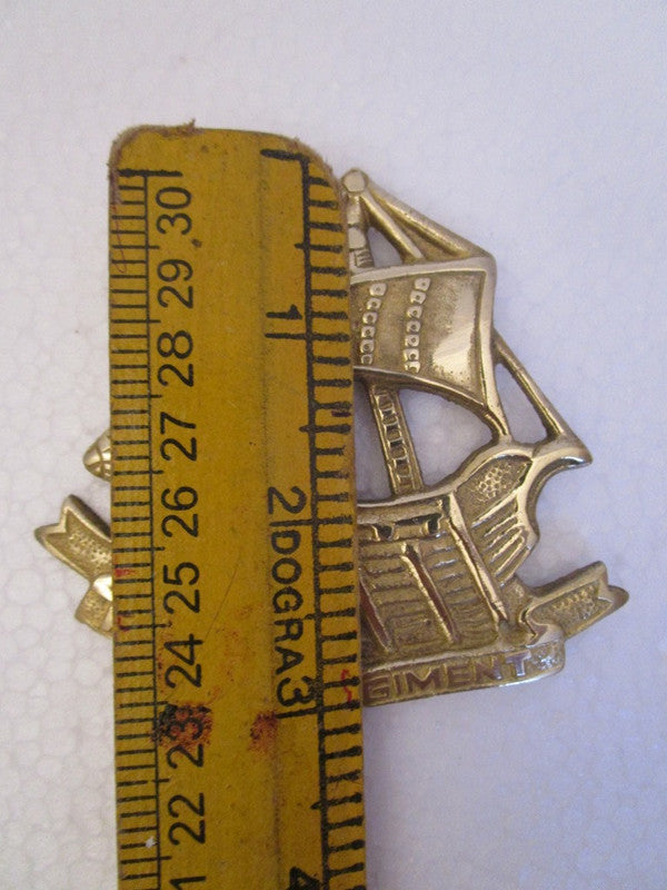 PUNJAB REGIMENT Indian Police Military Navy Air Force CAST Safe Plaque Plate Crests Badge (698)