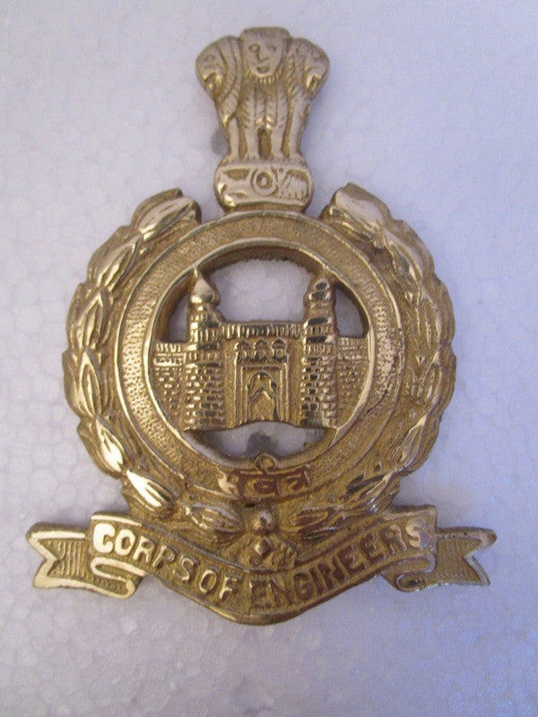 Corps Of Engineers Indian Police Military Navy Air Force CAST Safe Plaque Plate Crests Badge (703)