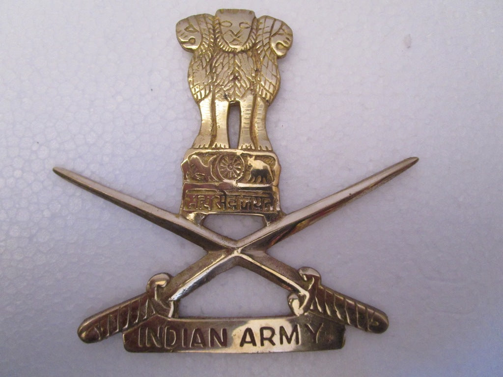INDIAN ARMY Indian Police Military Navy Air Force CAST Safe Plaque Plate Crests Badge (711)