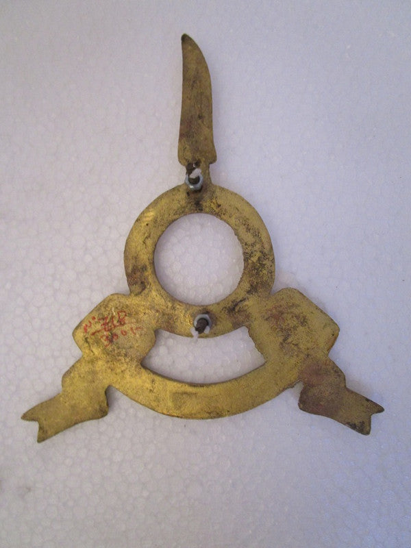 THE SHIKH LIGHT INFANTRY Indian Police Military Navy Air Force CAST Safe Plaque Plate Crests Badge (718)