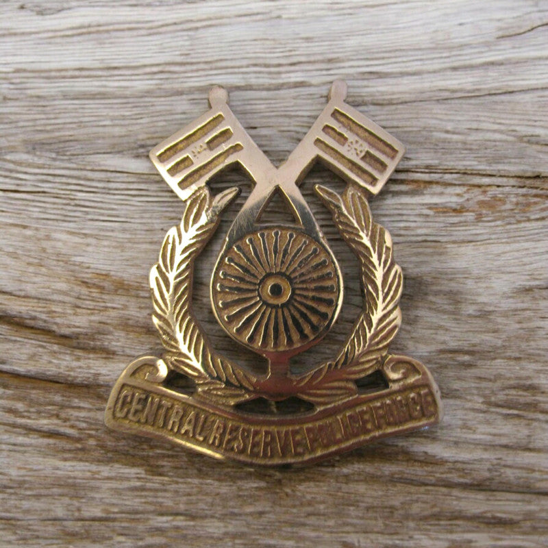 Central Reserve Police Force CRPF Indian Police Military Navy Air Force CAST Safe Plaque Plate Crests Badge (725)
