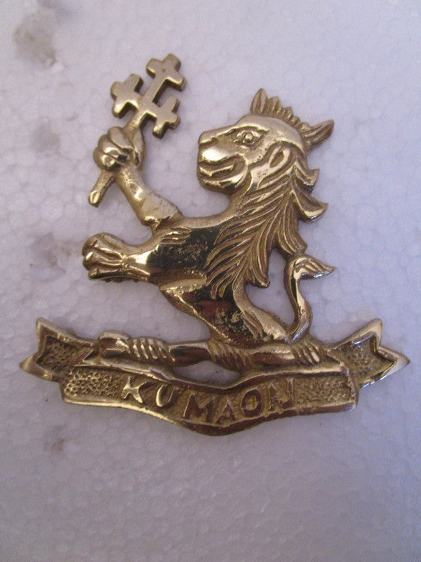 KUMAON Indian Police Military Navy Air Force CAST Safe Plaque Plate Crests Badge (761)