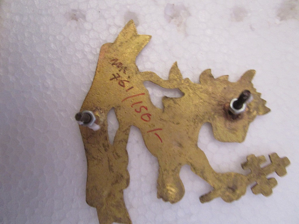 KUMAON Indian Police Military Navy Air Force CAST Safe Plaque Plate Crests Badge (761)