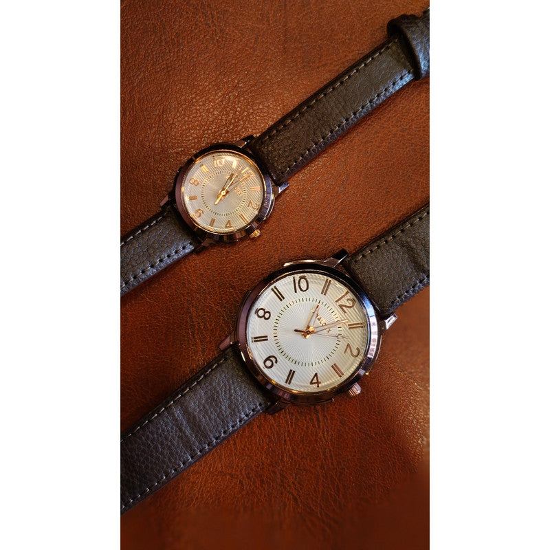 Executive Class Luxuries FASHION COUPLE Wrist Watches FOR Lovely Couple (9085)