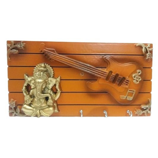 Indian Traditional Lord Ganesha Key Stand | Key Holder Home Decor (1844)