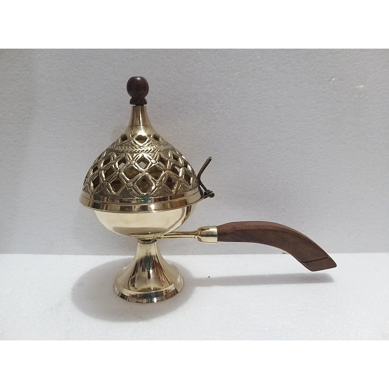 Traditional Divine Dhup Dhoop Dani | Bakhoor Holder | For Home Fragrance and Decor (1855)