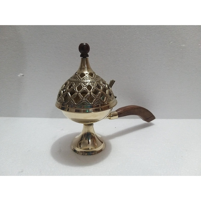 Traditional Divine Dhup Dhoop Dani | Bakhoor Holder | For Home Fragrance and Decor (1855)