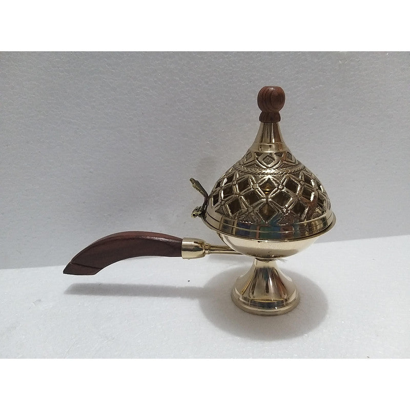 Traditional Divine Dhup Dhoop Dani | Bakhoor Holder | For Home Fragrance and Decor (1858)