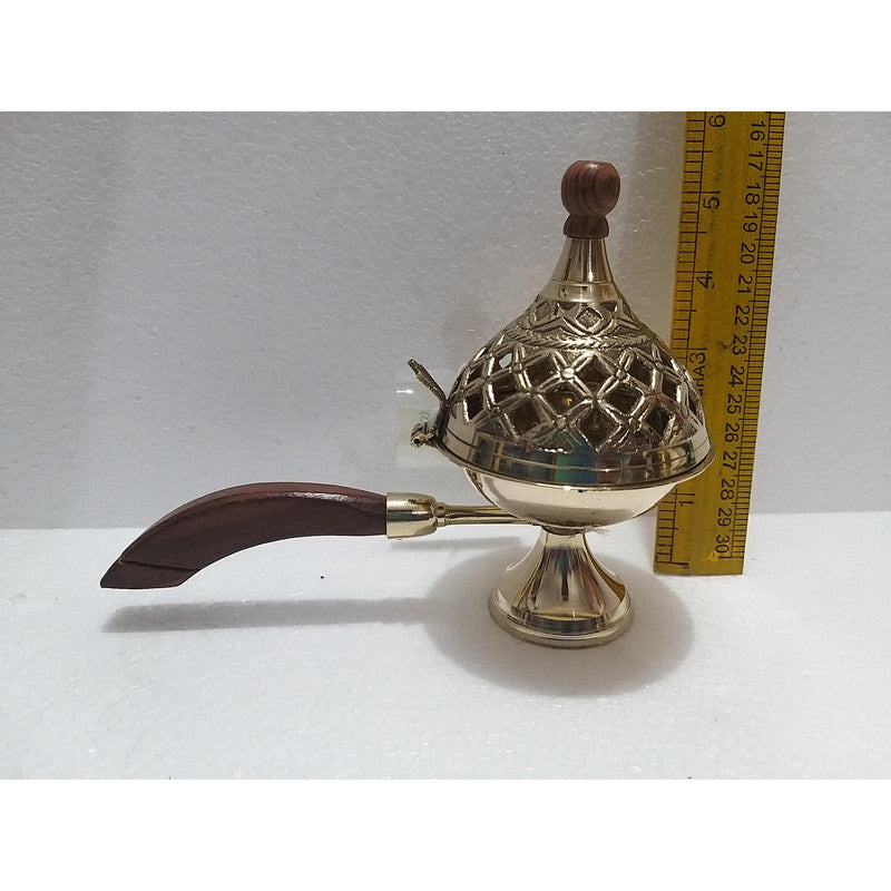 Traditional Divine Dhup Dhoop Dani | Bakhoor Holder | For Home Fragrance and Decor (1858)