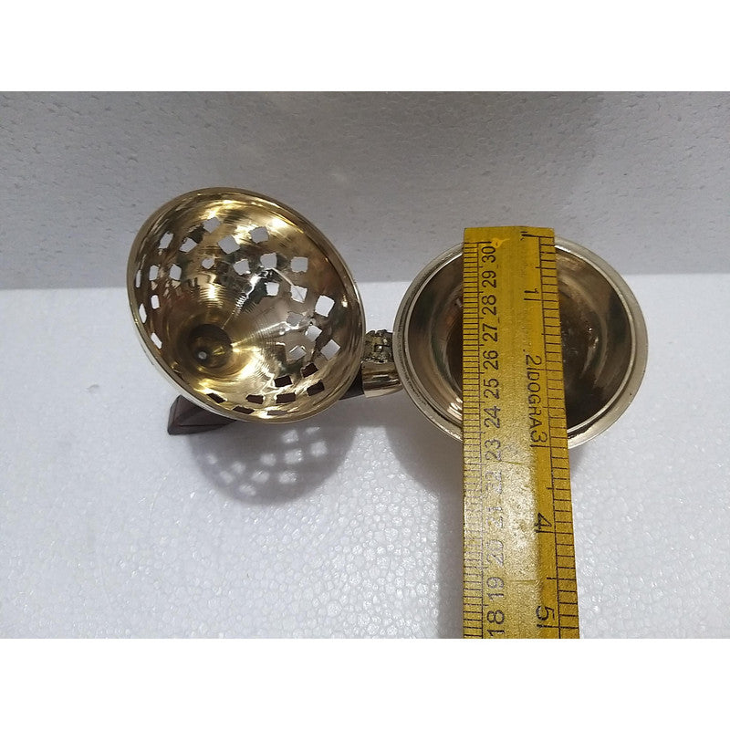 Traditional Divine Dhup Dhoop Dani | Bakhoor Holder | For Home Fragrance and Decor (1858)