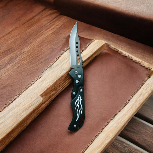 821 Black Foldable Knife for kitchen, home and chefs knife (1337)