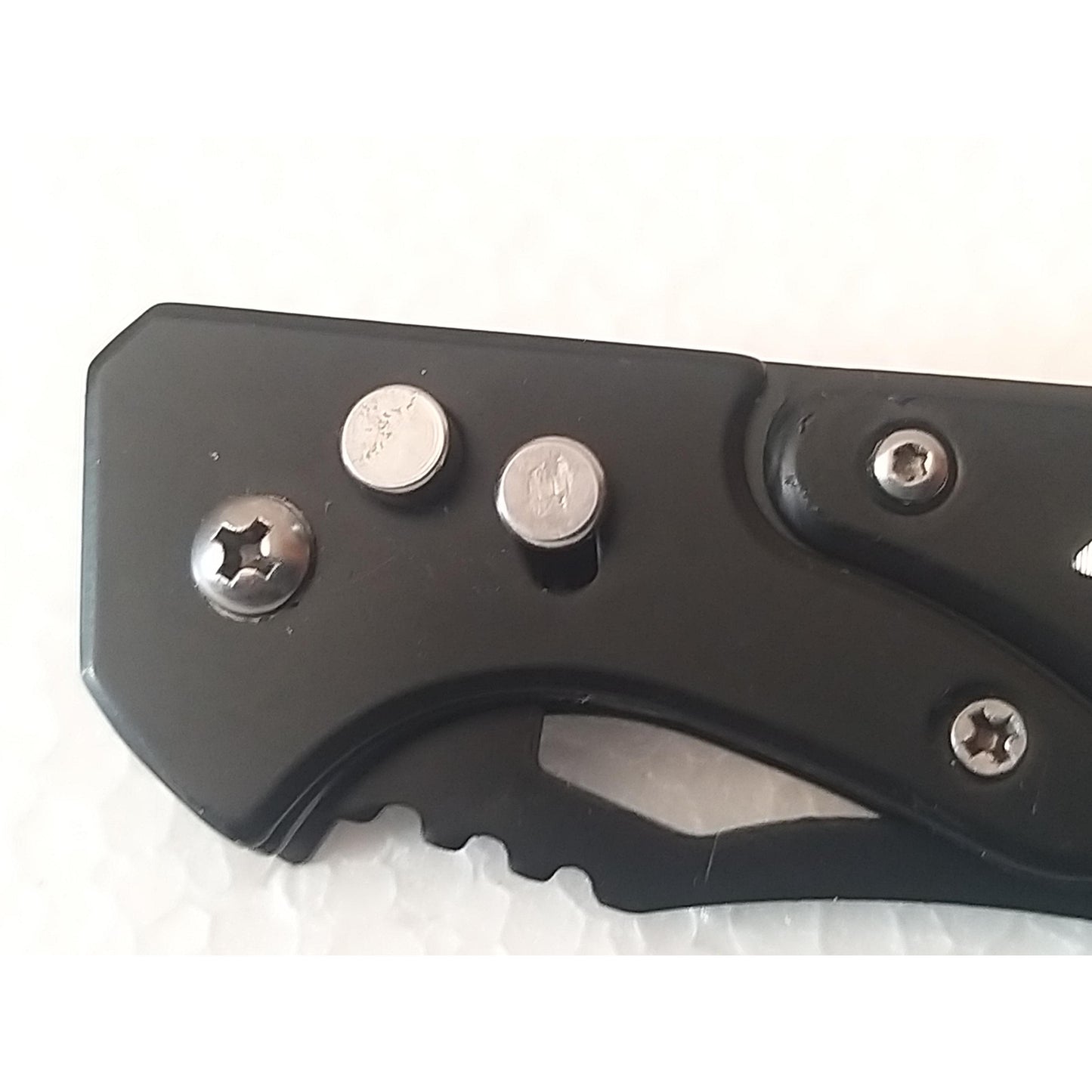 821 Black Foldable Camping, chefs Knife for vegetable cutting   (1337)