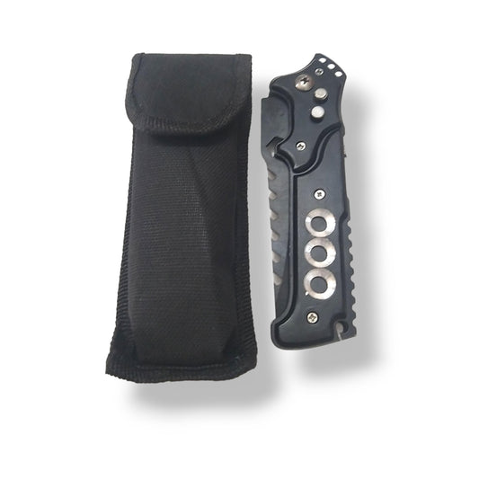 7088 Black Foldable Knife for kitchen, home and chefs knife (1363)