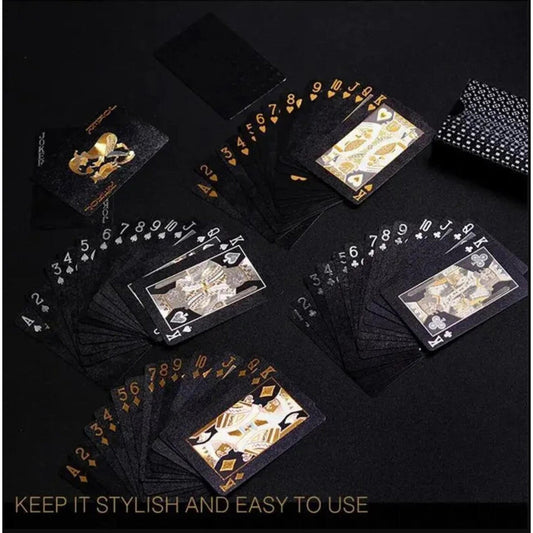 Playing Cards Black Dollar Design -52 Cards in Box - Best Quality (168)