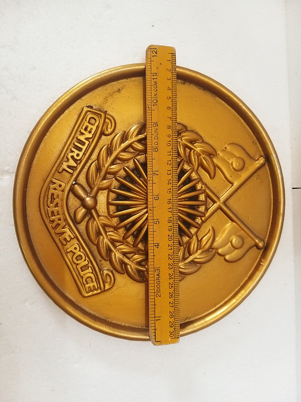 CENTRAL RESERVE FORCE CRPF Crests Plaque Badge - 12" -  - 3D - Indian Armed Forces (178)