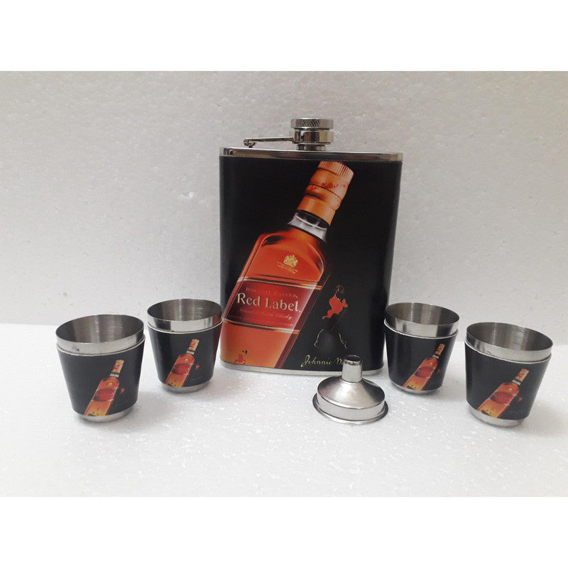 Red Label Wine Flask Set Best Collection (202)
