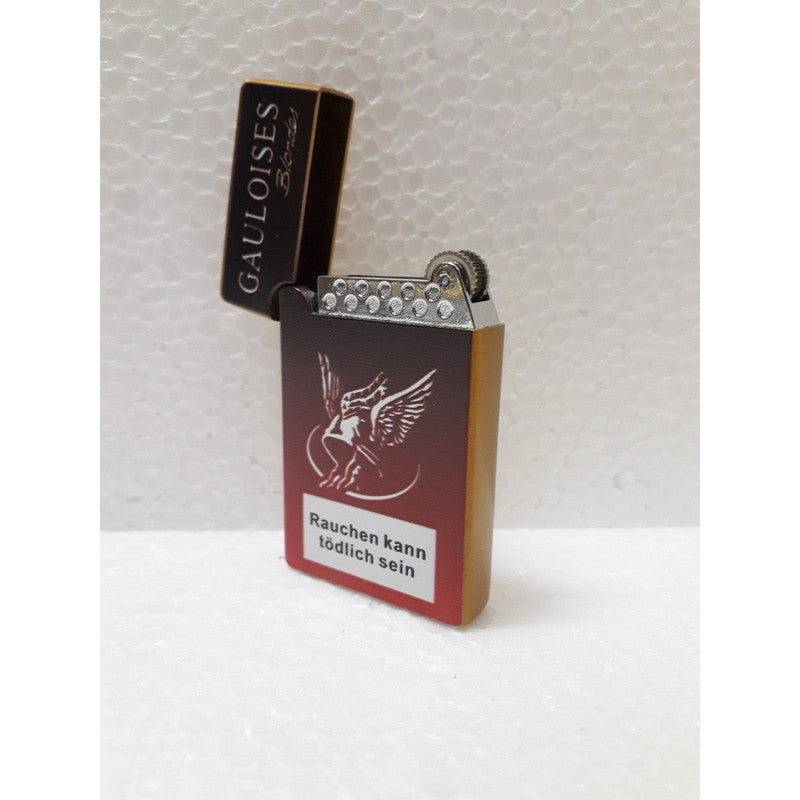 Stainless Steel CIGAR Lighter  - Refillable - Pocket Lighter for Smoker (228)