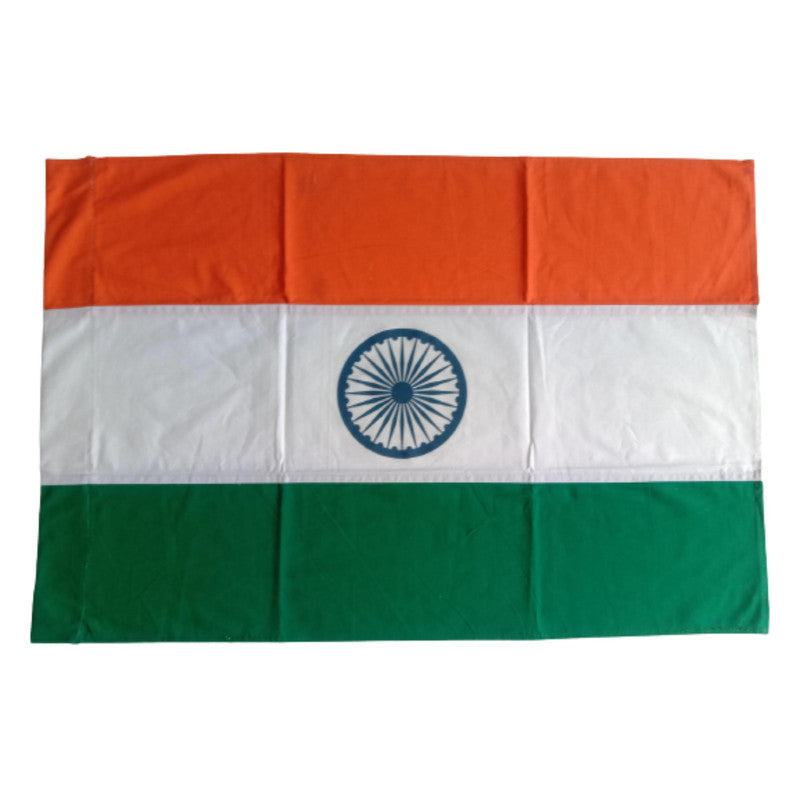 Hindustan Bharat India National Flag - Indepence Day - Cotton  - 3 x 2 Feet  (2536)