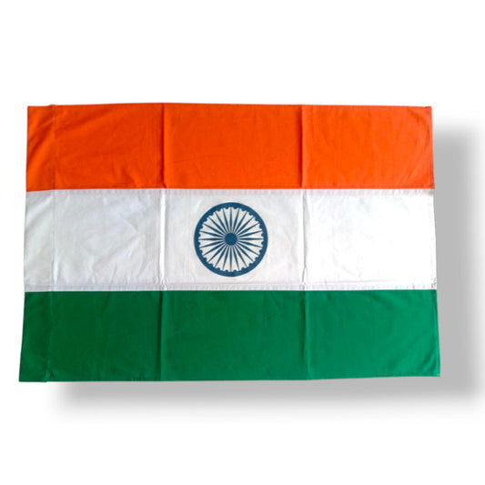 Nationl Flag of India - Cotton - 3 x 2 Feet  (2536)