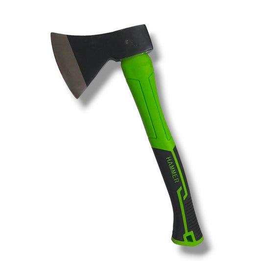 Green Black Axe Kulhadi For Gardening Camping And Multiple Use (3411)