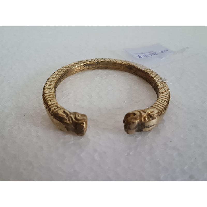 Gold Plated Brass Bangle Cuff Kada for Men (3587)