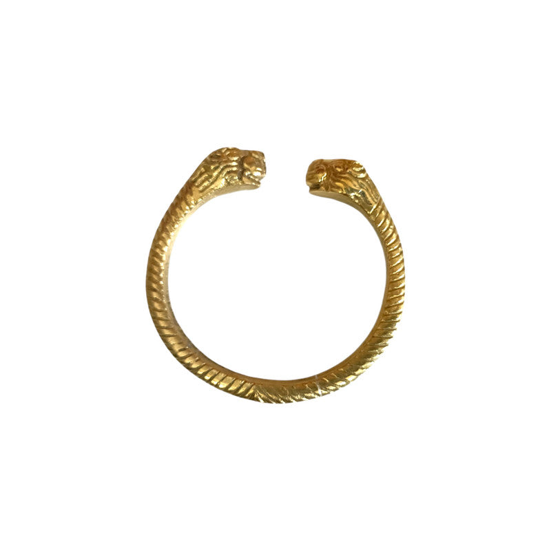 Gold Plated Brass Bangle Cuff Kada for Men (3591)