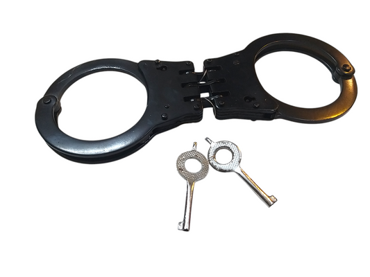 Vintage Style Police Hand Cuff | Handcuff | Jail Cinema Drama With 2 Keys (3610)
