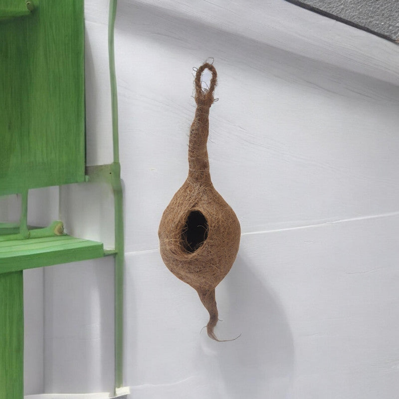 Bird Nest Cage for Balcony Garden Outdoor Hanging sparrow House (3624)