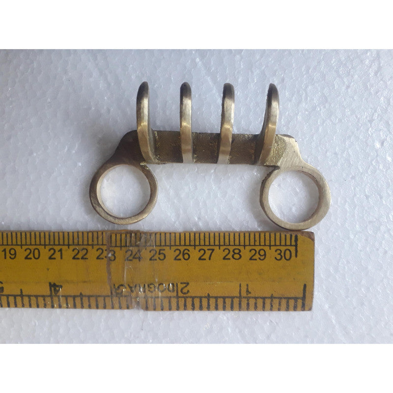 Brass Bagh Nakh Vagh Nakh Maratha India Hand Forged Handmade (3799)