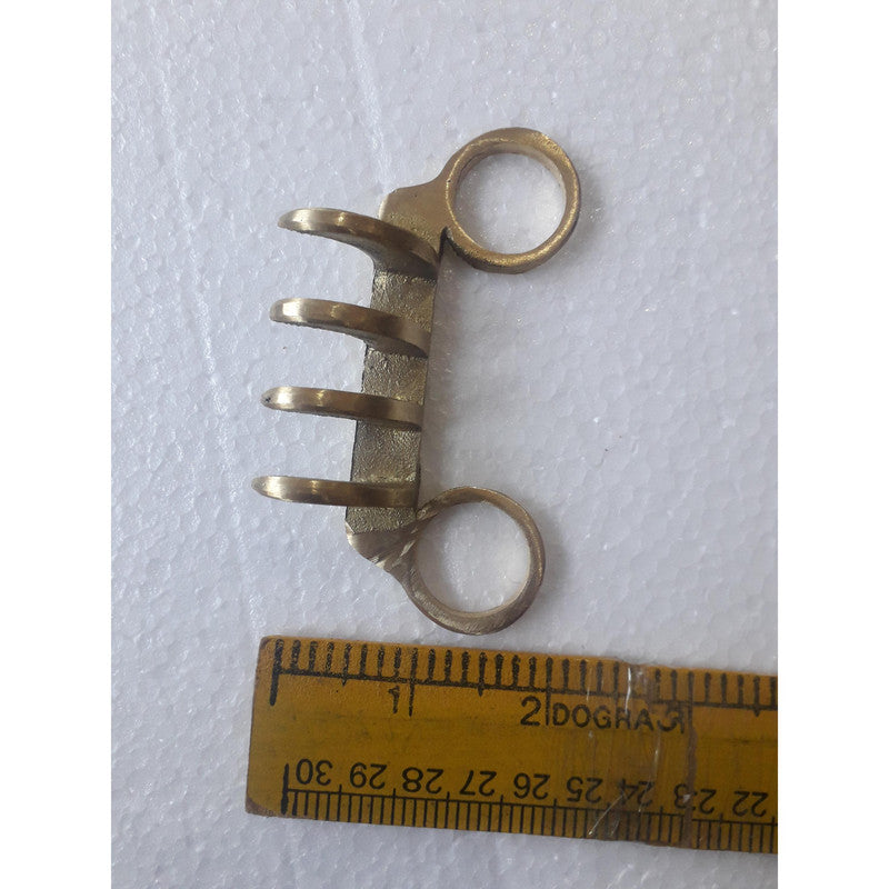 Brass Bagh Nakh Vagh Nakh Maratha India Hand Forged Handmade (3799)
