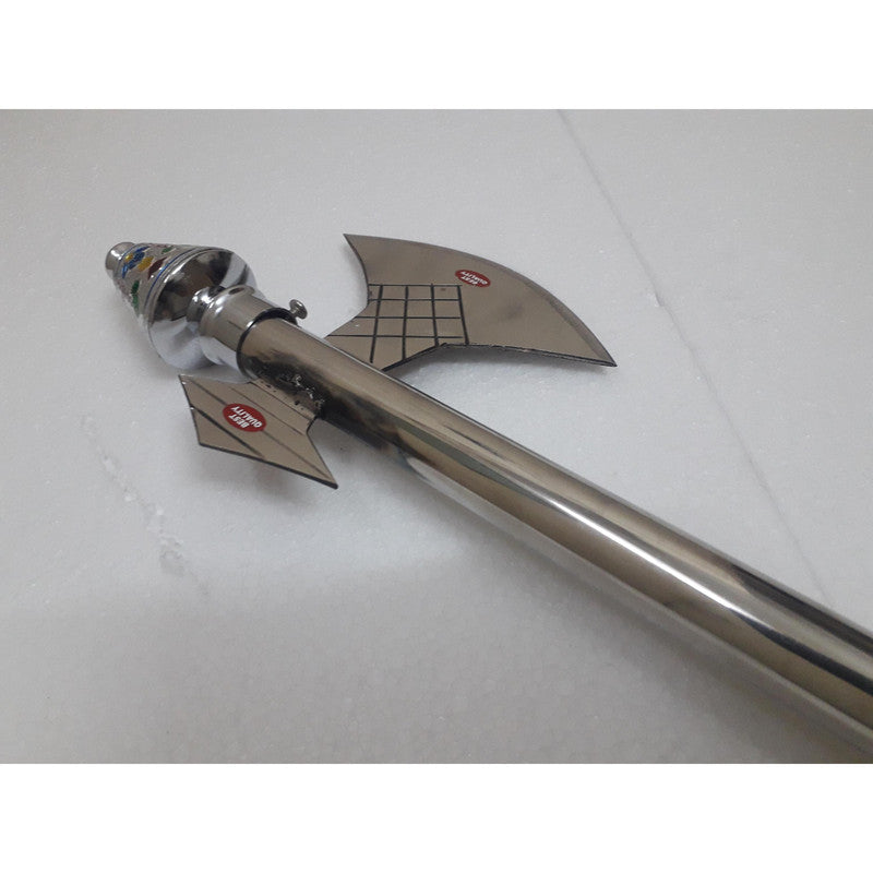 Vajra Axe of Lord Parshuram in Stainless Steel for Tree Cutting and Multipurpose Use (3832)