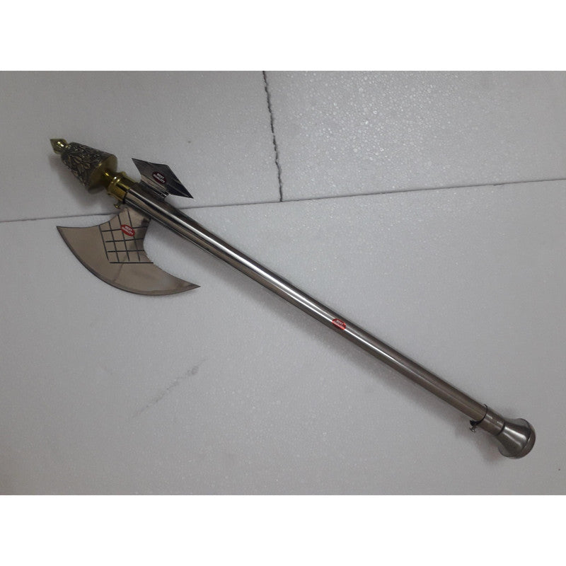 Parshuram's Vajra - Durable Stainless Steel Craftsmanship Axe for Multiple Use (3833)