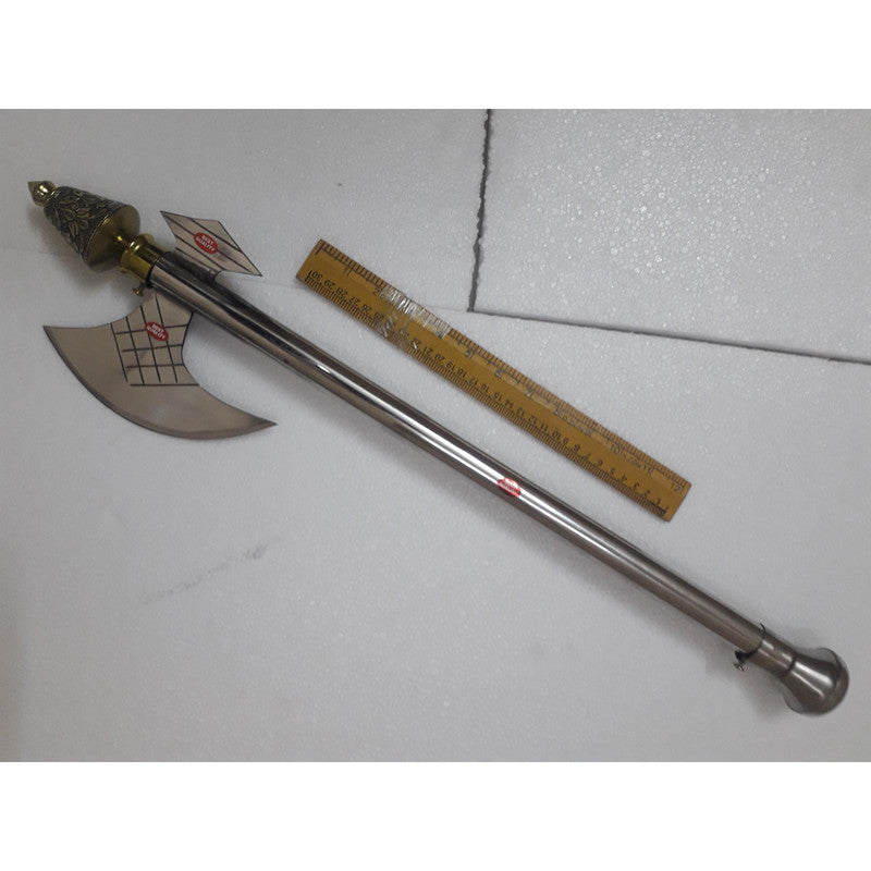 Parshuram's Vajra - Durable Stainless Steel Craftsmanship Axe for Multiple Use (3833)