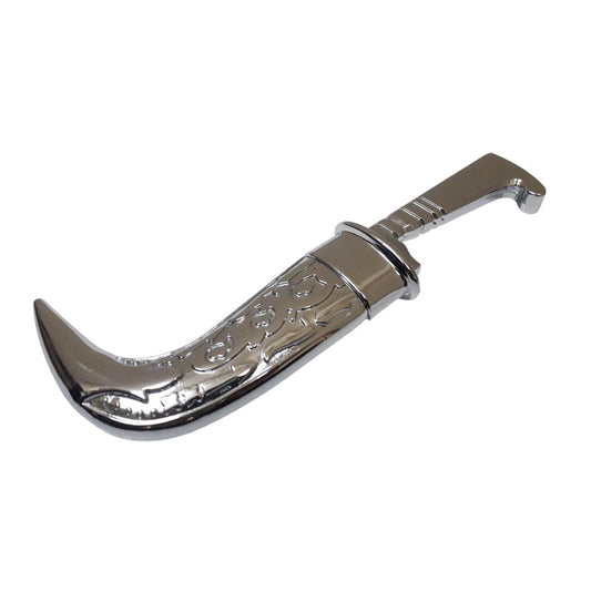 Stainless Steel Sikh Siri Sahib Taksali Singh Gold Plated (387)