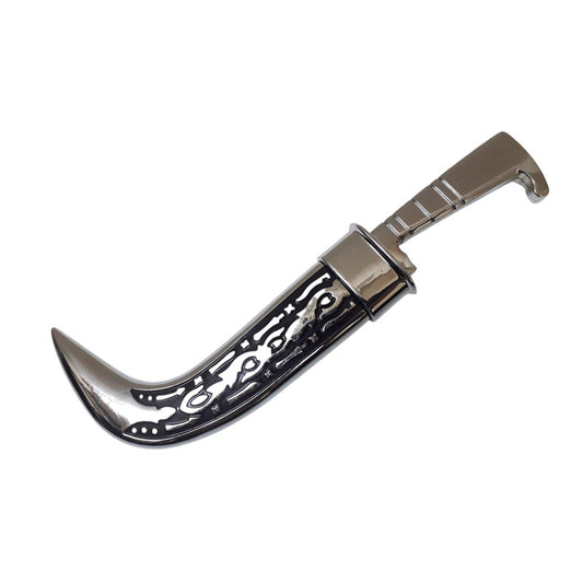 Stainless Steel Sikh Siri Sahib Taksali Singh Gold Plated (390)