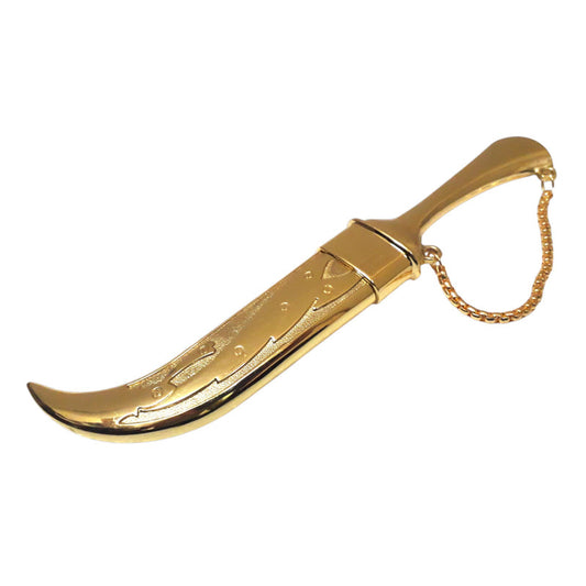 Stainless Steel Sikh Siri Sahib Taksali Singh Gold Plated (392)