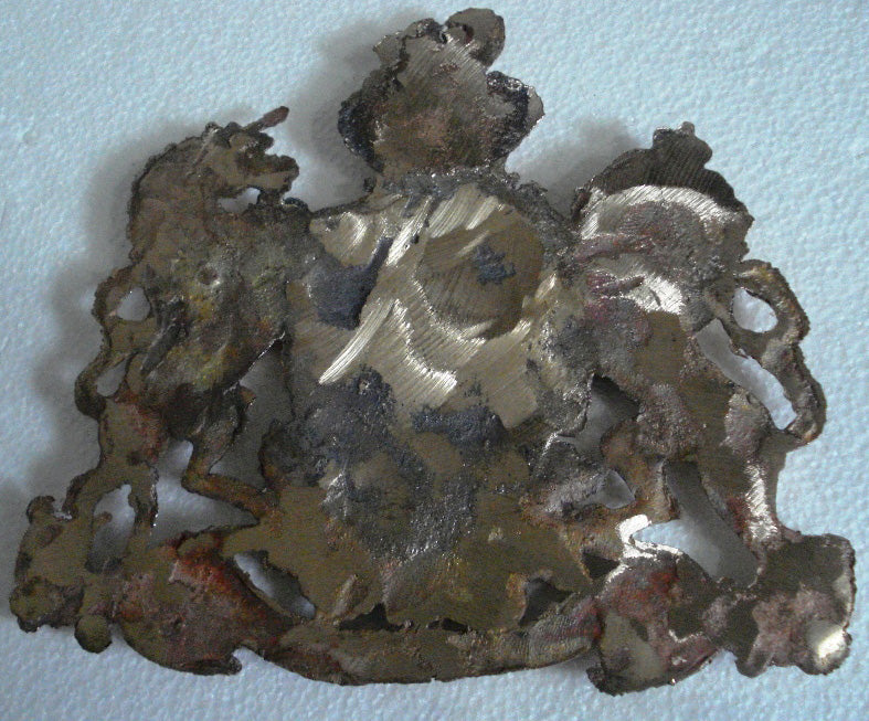 Brass Roayl  Style  Arms of the EAST INDIA Company - Coat of Arms (5125)