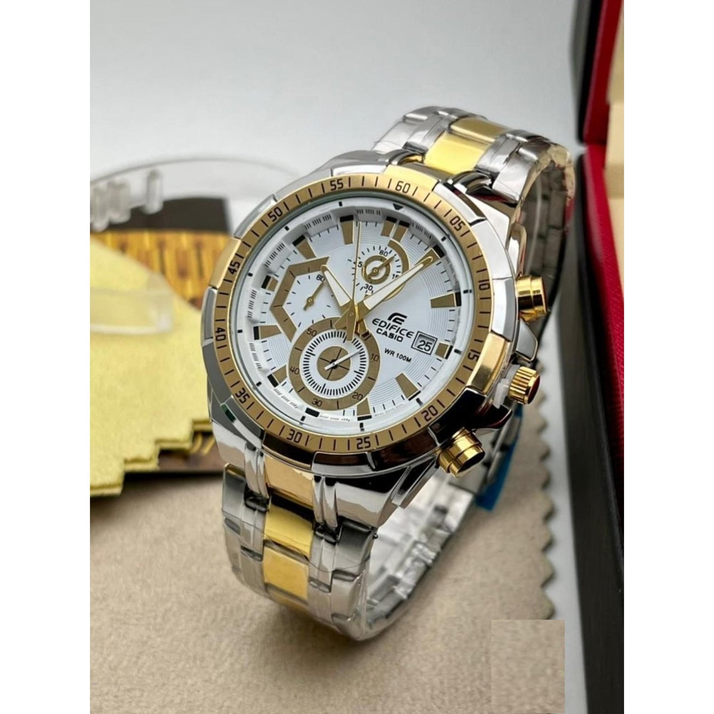 Edifince Casio FIRST COPY Executive Class Wrist Watches For Men (9005)