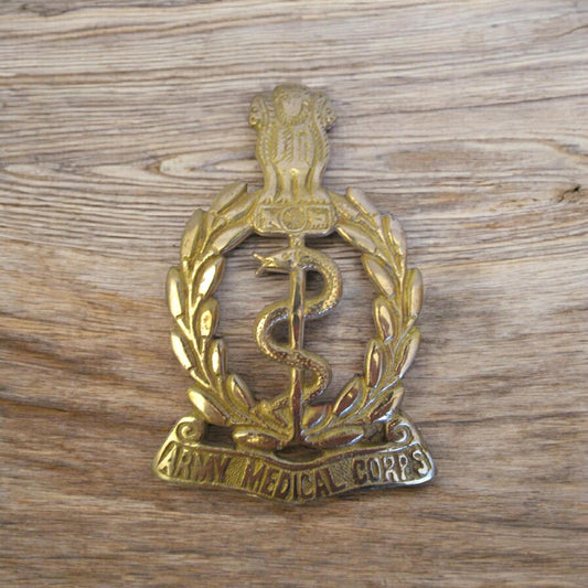 ARMY MEDICAL CORPS Indian Police Military Navy Air Force CAST Safe Plaque Plate Crests Badge (662)