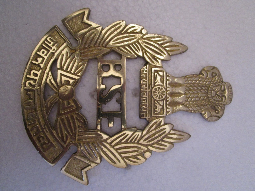 Border Security Force BSF Indian Police Military Navy Air Force CAST Safe Plaque Plate Crests Badge (663)
