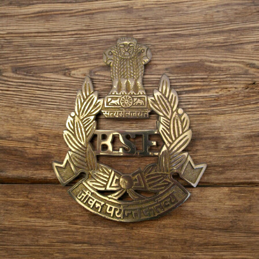 Border Security Force BSF Indian Police Military Navy Air Force CAST Safe Plaque Plate Crests Badge (663)