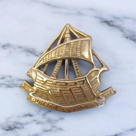 PUNJAB REGIMENT Indian Police Military Navy Air Force CAST Safe Plaque Plate Crests Badge (698)