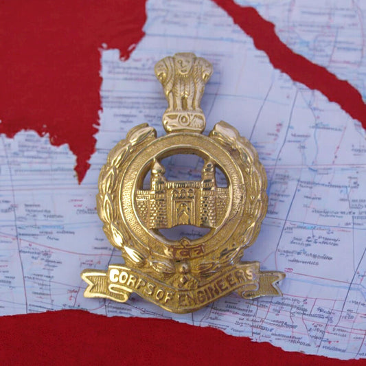 Corps Of Engineers Indian Police Military Navy Air Force CAST Safe Plaque Plate Crests Badge (703)