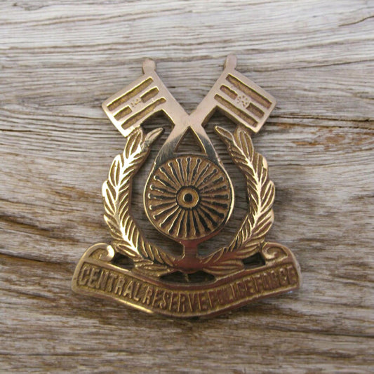Central Reserve Police Force CRPF Indian Police Military Navy Air Force CAST Safe Plaque Plate Crests Badge (725)