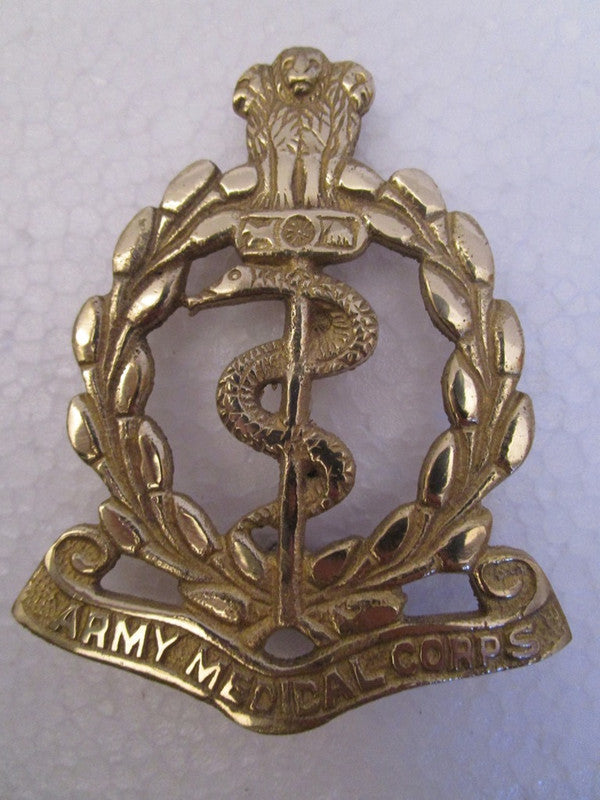 ARMY MEDICAL CORPS Indian Police Military Navy Air Force CAST Safe Plaque Plate Crests Badge (736)