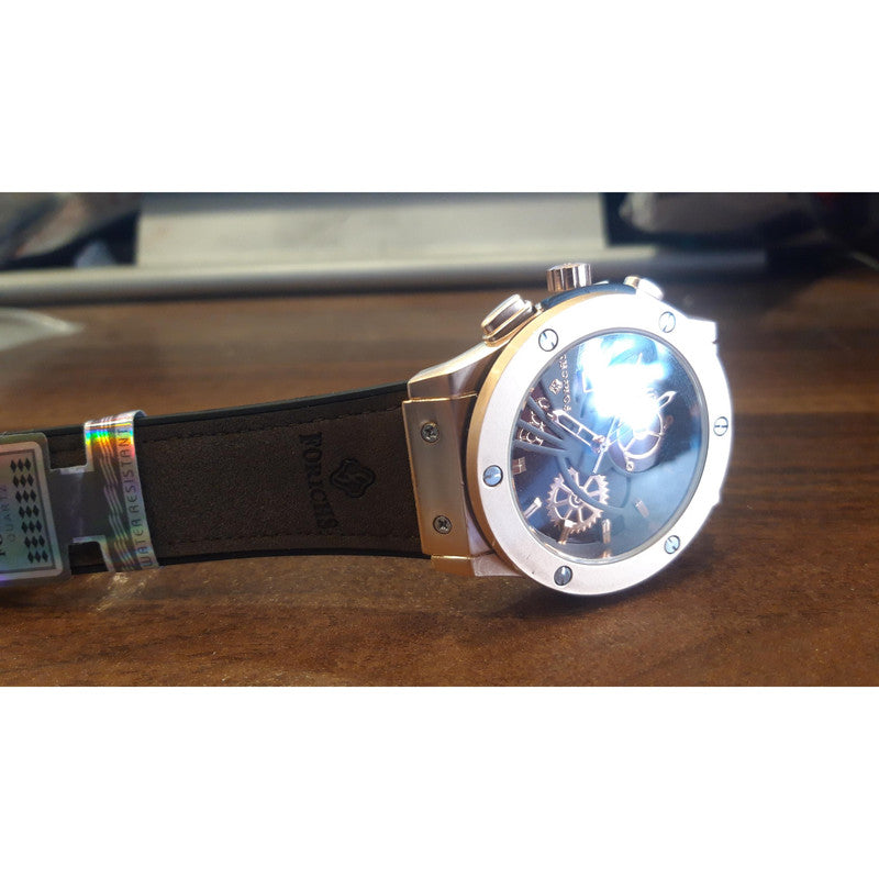 FORICHS Executive Class Wrist Watch for Men - Fashion Collection (9163)