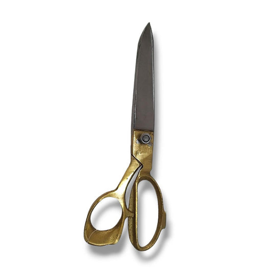 Master Tailoring Scissor With Golden Brass Handle Scissors 8" (961)