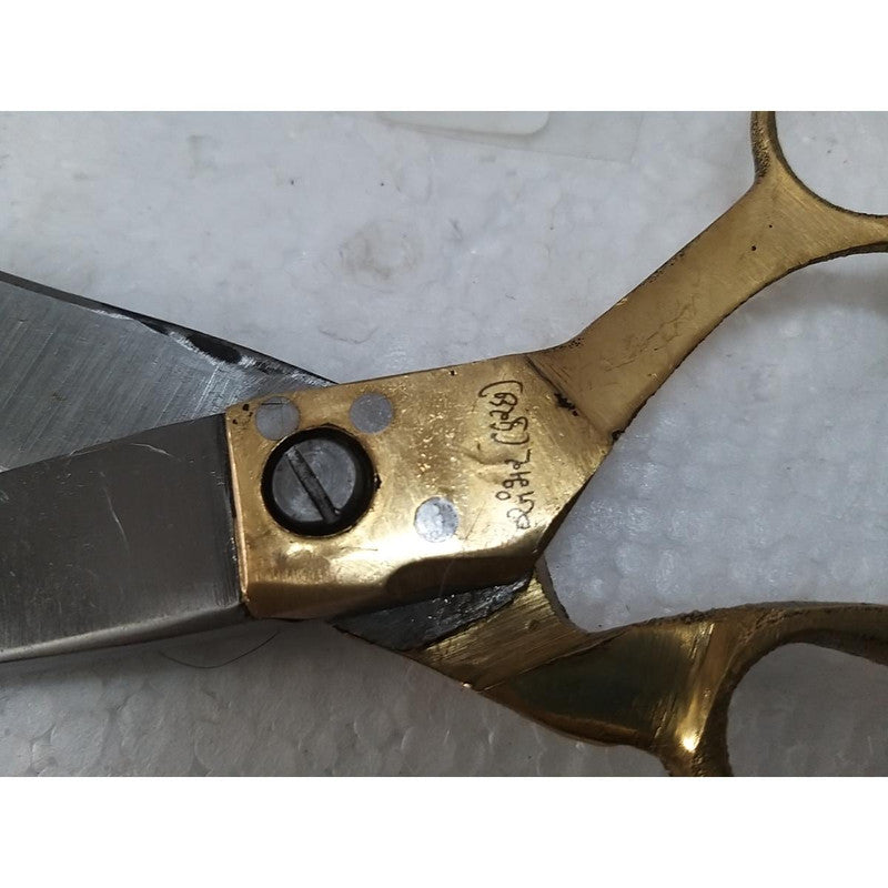Master Tailoring Scissor With Golden Brass Handle Scissors 10" (963)